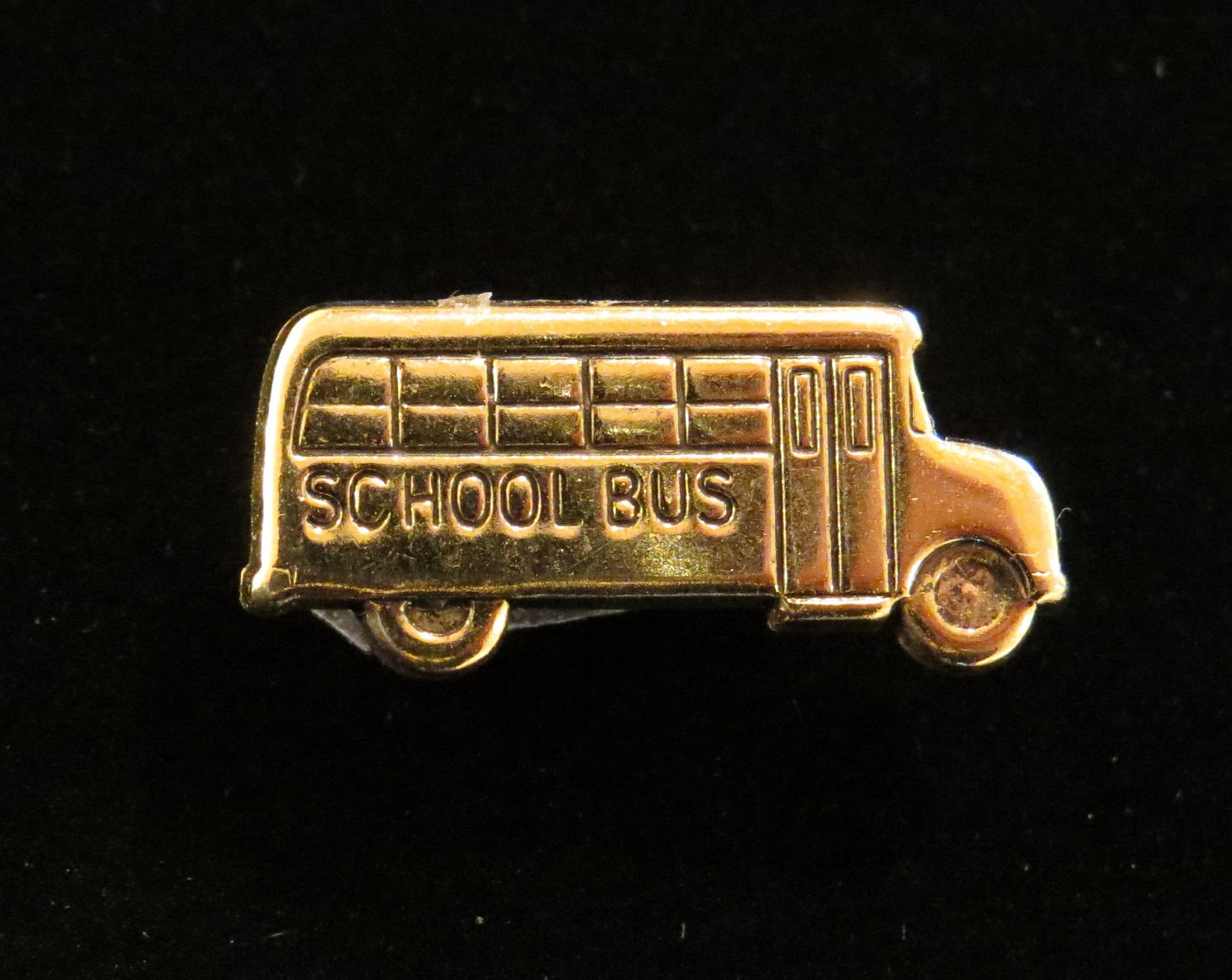 Schulbus Anstecknadel 24 Karat Vergoldung Oder Oxidiertes Mattsilber Busfahrer Krawatte Tack Pin Geschenk Lehrer Tg004/Ts004 von NostalgicCharm
