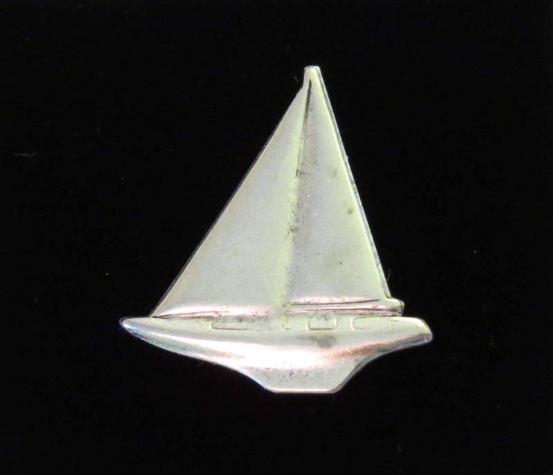 Segelboot Pin Brosche Matt Silber Ox Segeln Clipper Cutter Handwerk Boot Schiff Große Größe Des Segels Für Krawatte Oder Hut Sailor Geschenk von NostalgicCharm