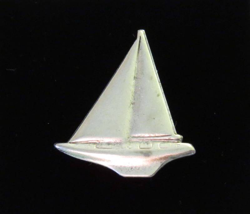 Segelboot Pin Brosche Matt Silber Ox Segeln Clipper Cutter Handwerk Boot Schiff Große Größe Des Segels Für Krawatte Oder Hut Sailor Geschenk von NostalgicCharm