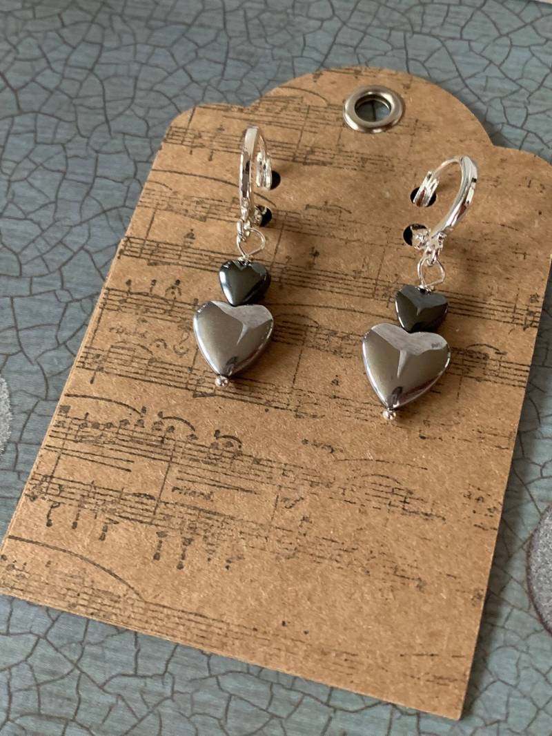 Herz Ohrringe von NostalgicDevotion