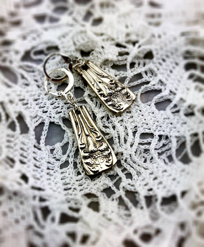 Ohrringe Aus Silberware von NostalgicDevotion