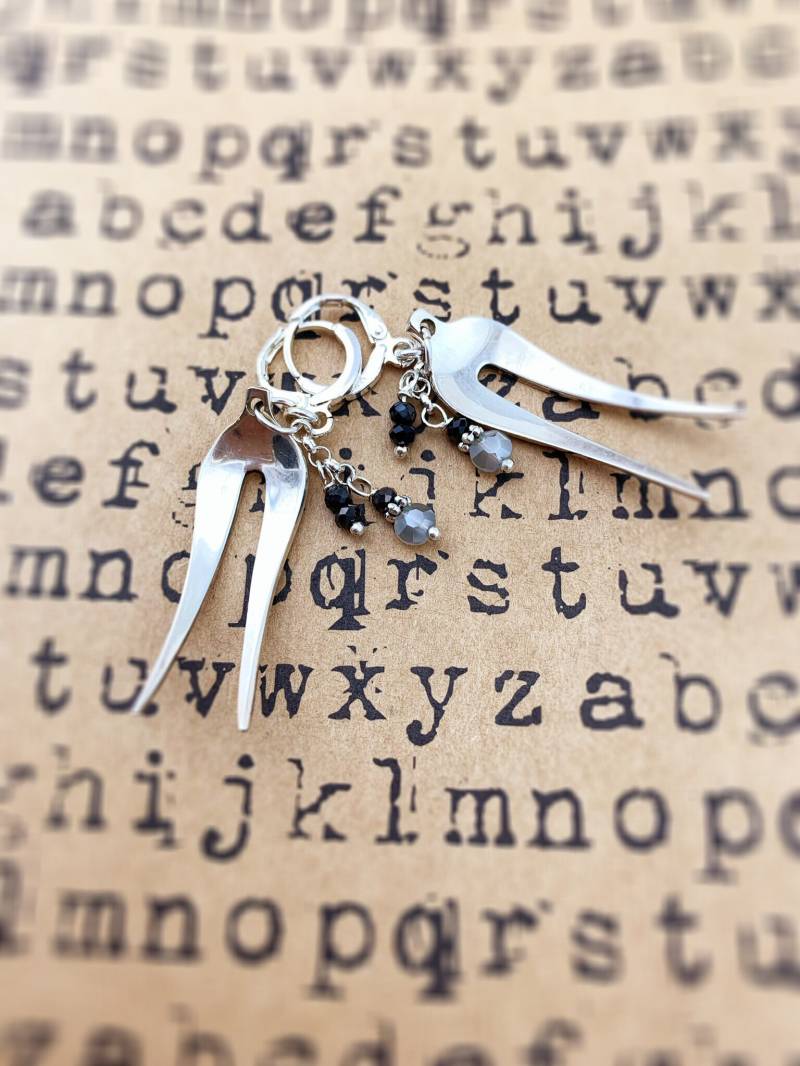 Ohrringe Aus Silberware von NostalgicDevotion