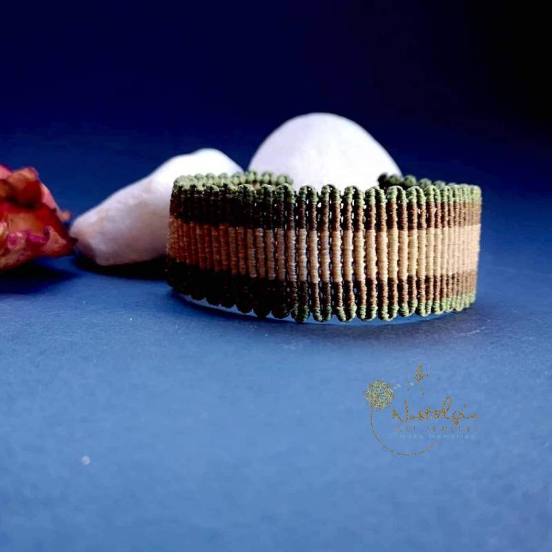 Mens Macrame Bracelet, Woven Friendship Bracelet Mens Macrame Bracelet, Woven Friendship Bracelet von NostalgieArt
