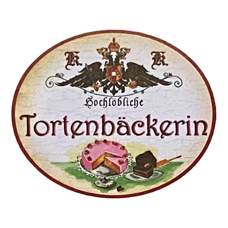 Kuk Nostalgie Holzschild Tortenbäckerin Tortenbäcker Kuk Nostalgie Holzschild Tortenbäckerin Tortenbäcker von Nostalgieinsalzburg
