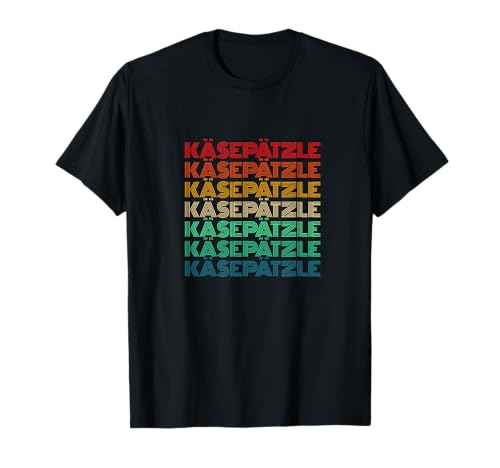 Retro Farben für Käsepätzle oder Kasspatzn T-Shirt Retro Farben für Käsepätzle oder Kasspatzn T-Shirt von Nostalgische Designs Käsespätzle