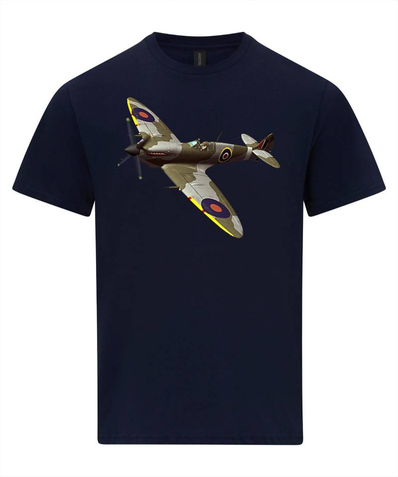 Spitfire Kampfflugzeug Ww2 Raf T-Shirt Spitfire Kampfflugzeug Ww2 Raf T-Shirt von NotJustNerds