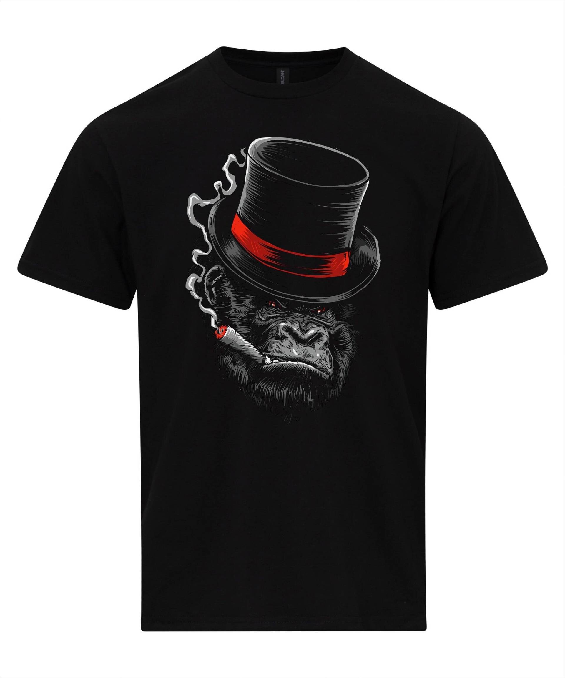 Wie Ein Boss T-Shirt Zigarre Rauchen Gorilla Shirt Wie Ein Boss T-Shirt Zigarre Rauchen Gorilla Shirt von NotJustNerds