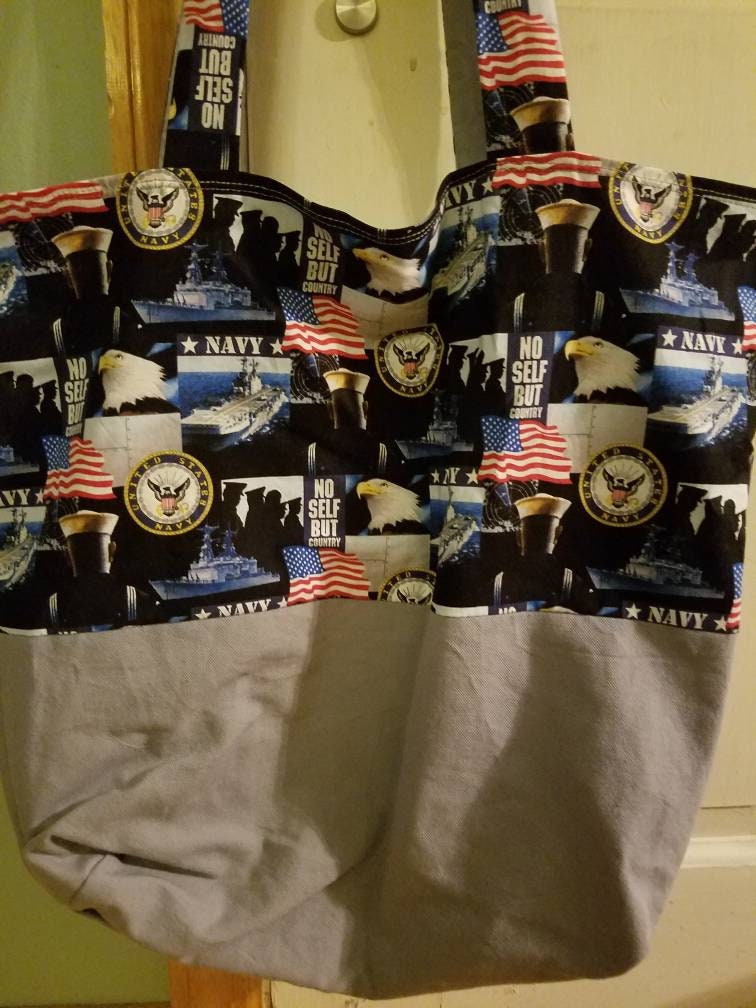 Us Navy Tragetasche, Strandtasche, Marine Nachttasche, Reisetasche Us Navy Tragetasche, Strandtasche, Marine Nachttasche, Reisetasche von NotYourGrandmomsBags