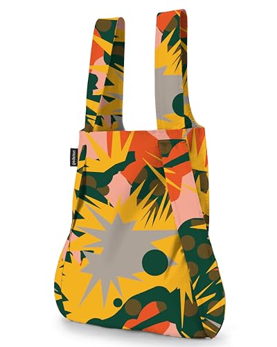 Notabag – Spark Original 2 in 1 Rucksack Handtasche – Wasserabweisend, wiederverwendbar, faltbare Rucksacktasche – Cleveres Design für mehr Flexibilität – Rucksack Damen klein kompakt von Notabag