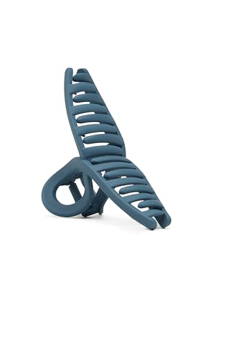 Damen Haarclip Haarspange Haarklemme Haarkrebs Krebs aus Kunststoff Accessoire (graublau) von Nothing but Love
