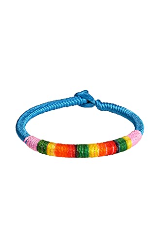 Nothing but Love Armband geflochtener Armschmuck Armkette Flecht-Armband bunt farbenfroh mehrfarbig in Boho-Stil Nothing but Love Armband geflochtener Armschmuck Armkette Flecht-Armband bunt farbenfroh mehrfarbig in Boho-Stil von Nothing but Love