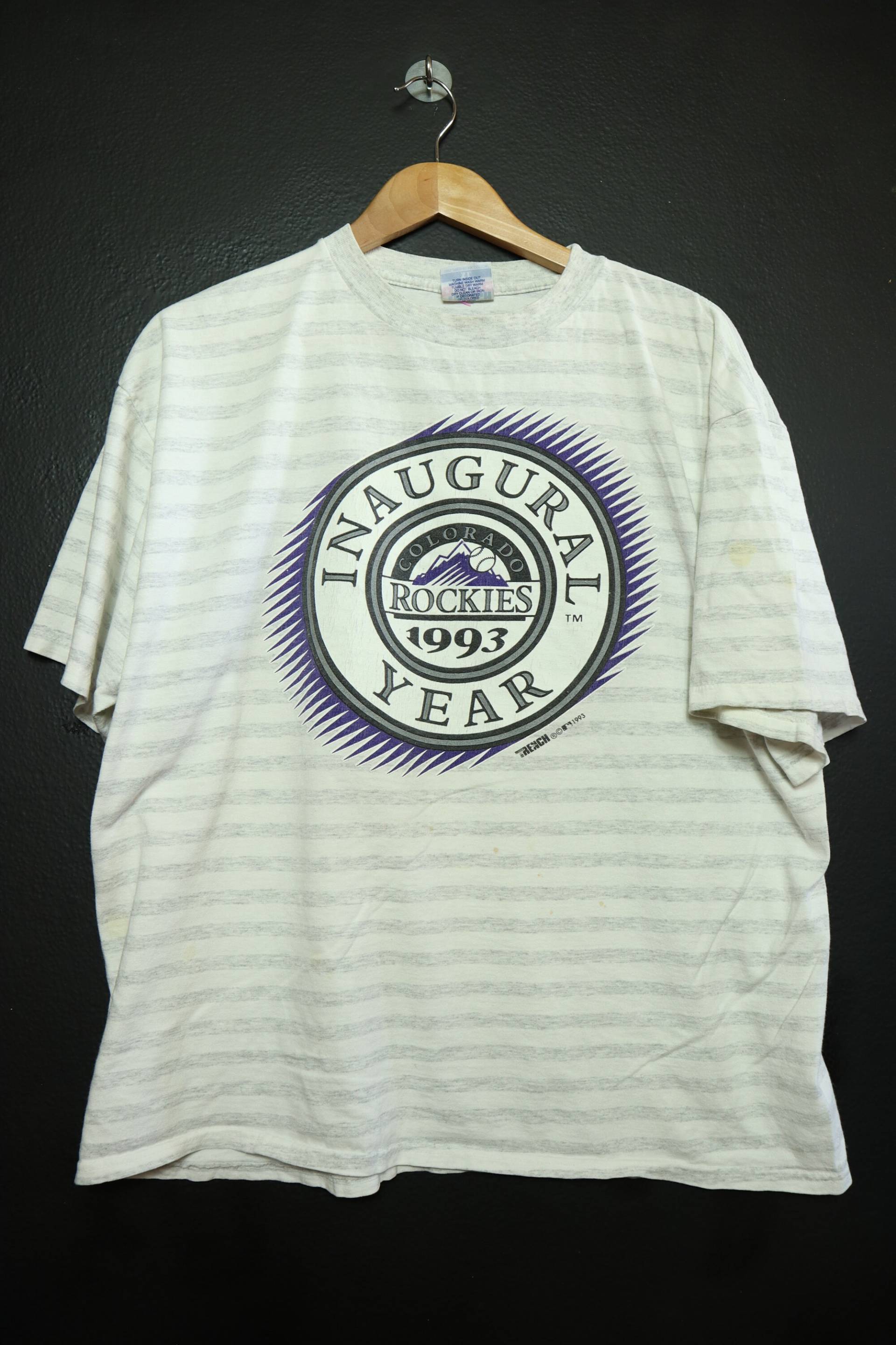Mlb Colorado Rockies Antrittsrede Jahr 1993 Jahrgang Tshirt von NothingVintage