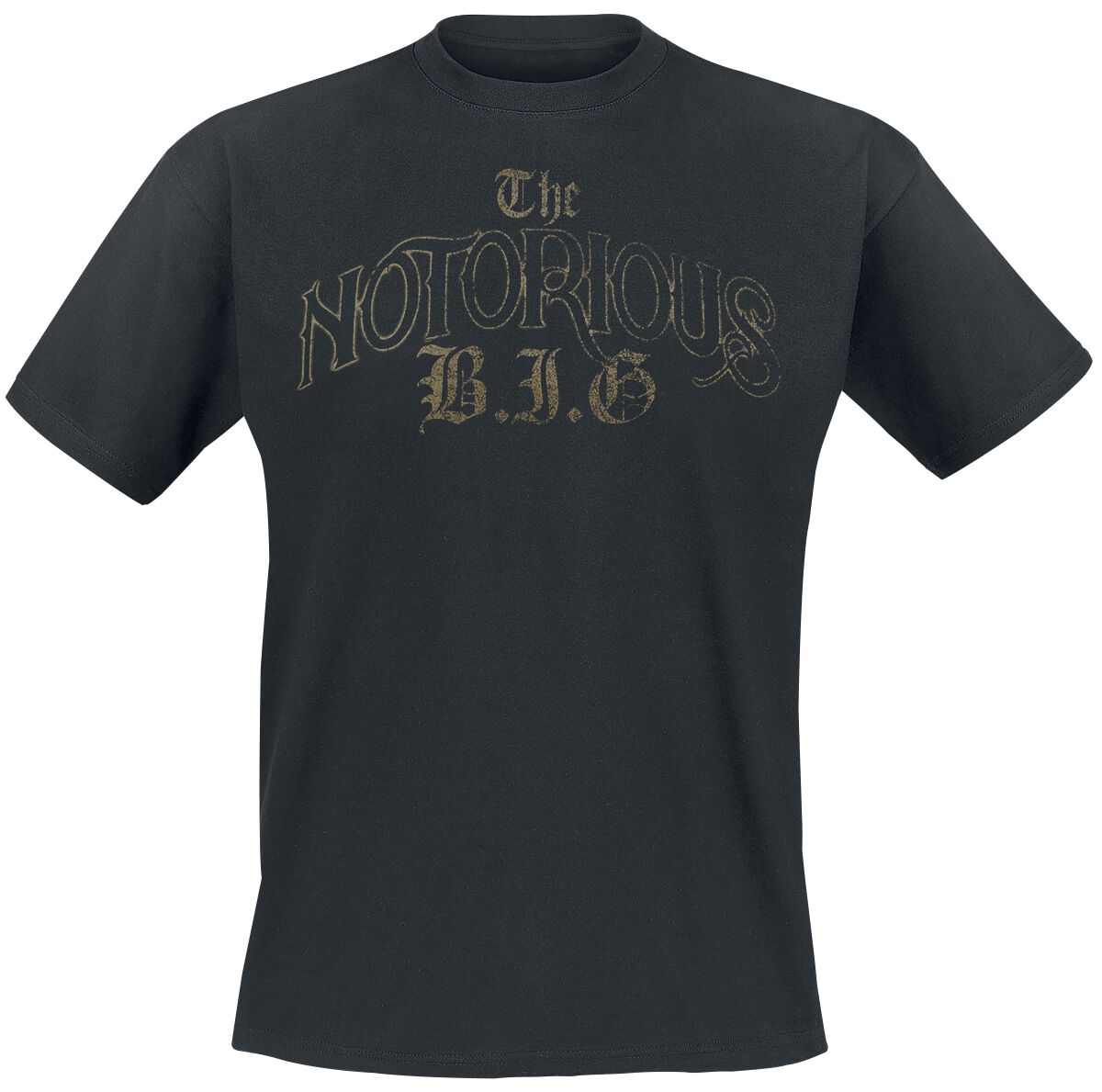 Notorious B.I.G. T-Shirt - Logo - S bis XXL - für Männer - Größe S - schwarz  - Lizenziertes Merchandise! von Notorious B.I.G.