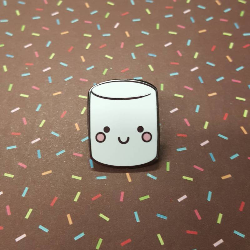 Marshmallow Fluff Emaille Pin Marshmallow Fluff Emaille Pin von NotoriousStar