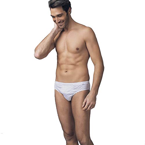 Nottingham Schottland Herren Slip SA313 (3 Stück), Weißer Boden, XL von Nottingham