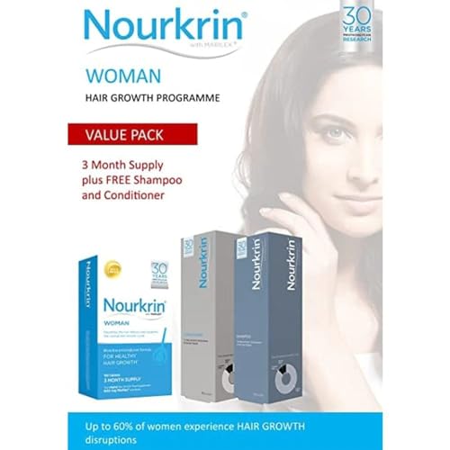 Nourkrin Woman Value Pack with free Shampoo and Conditioner von Nourkrin