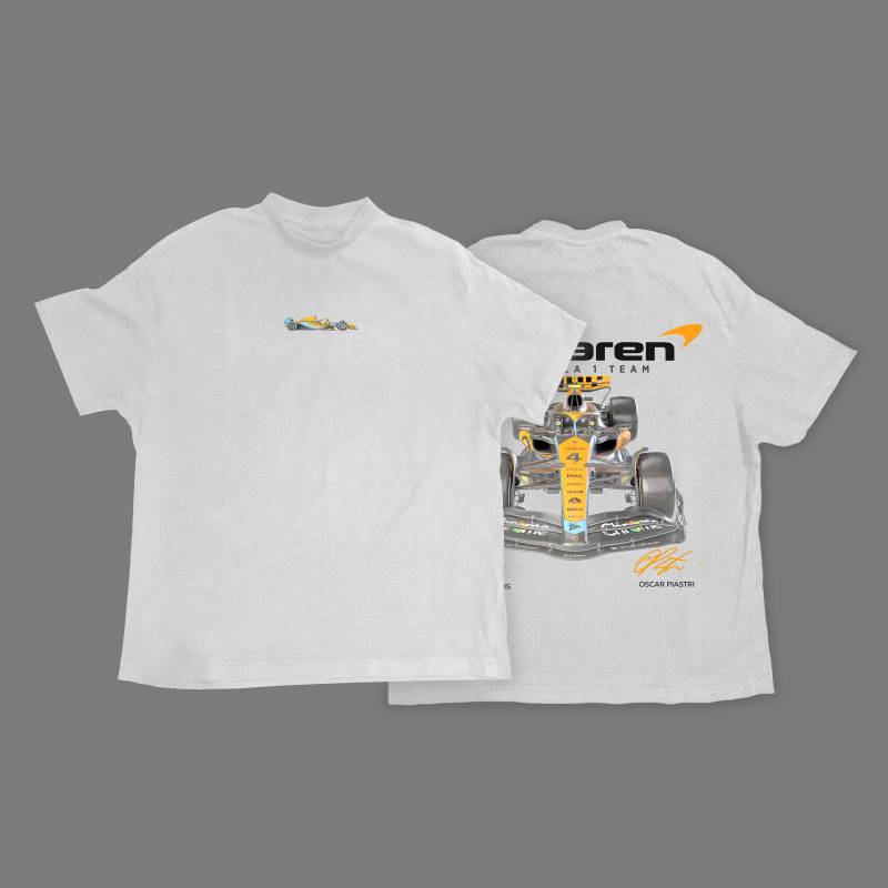 Mclaren Formula 1 Oversized Heavyweight T-Shirt von NouveauArtsShop