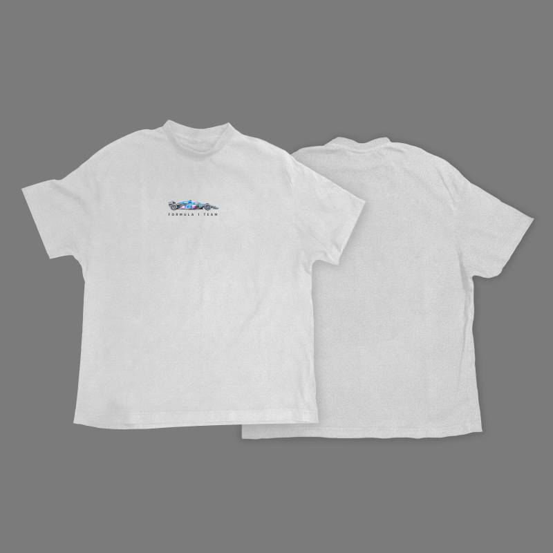 Minimal Alpine Racing Formula 1 Oversized Heavyweight T-Shirt Minimal Alpine Racing Formula 1 Oversized Heavyweight T-Shirt von NouveauArtsShop