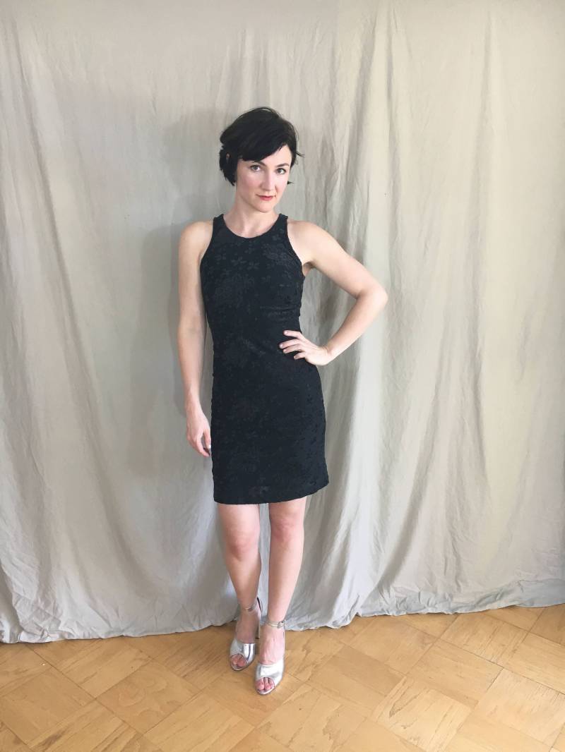 1990Er Jahre Vermutung? Schwarz Velour Mini Kleidergröße S 1990Er Jahre Vermutung? Schwarz Velour Mini Kleidergröße S von NouveauBitche