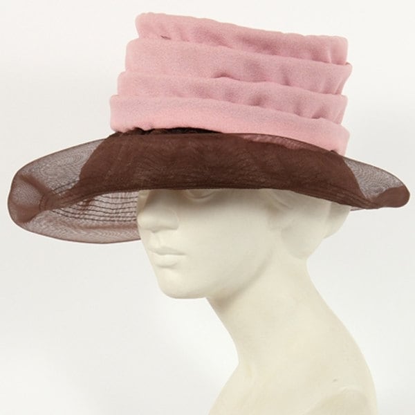 1960 Cappello Vintage Colore Rosa Antico 1960 Cappello Vintage Colore Rosa Antico von NouvelleVieAtelier
