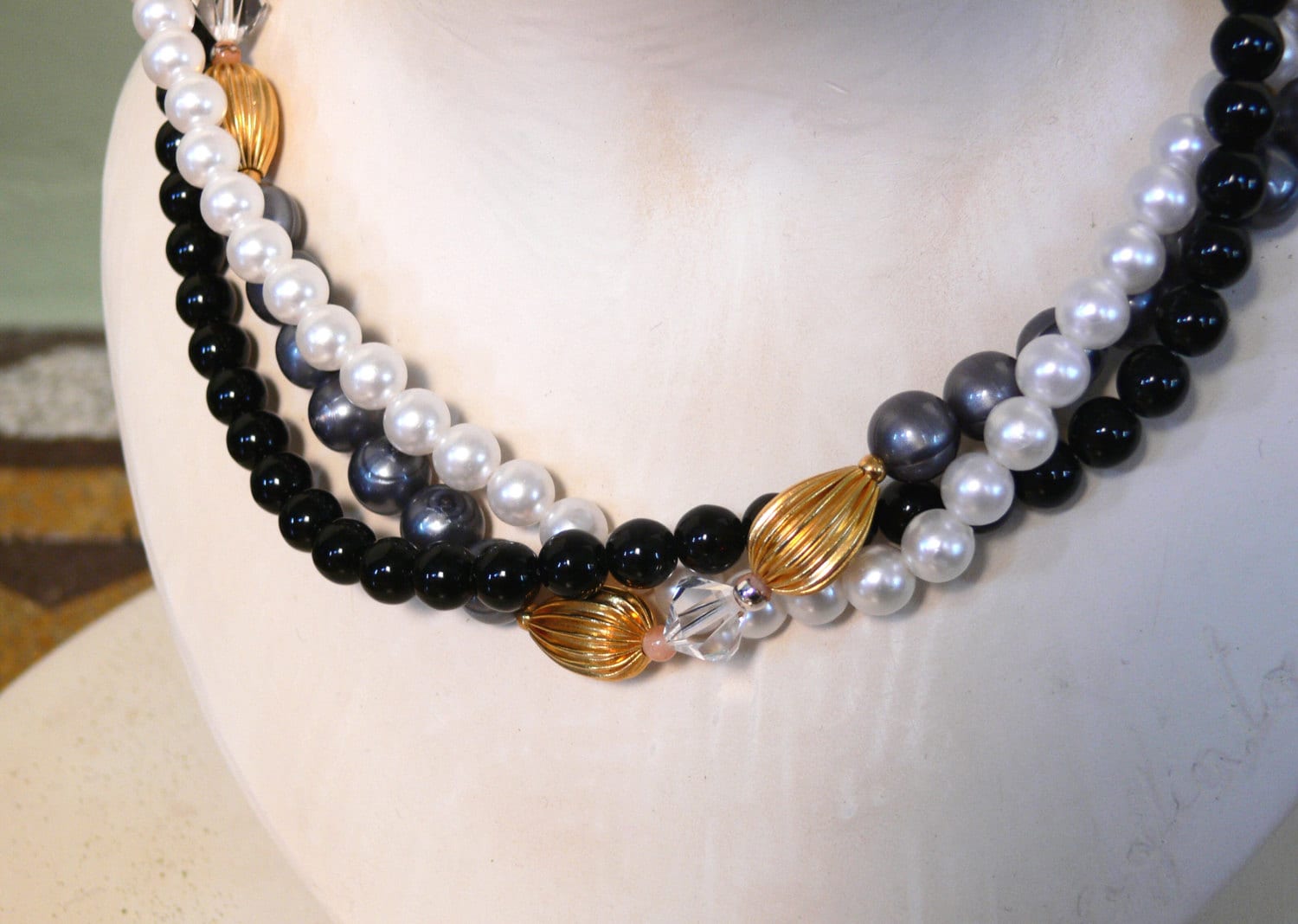 1980Er Collana Vintage 1980Er Collana Vintage von NouvelleVieAtelier