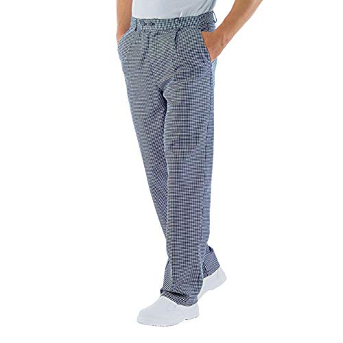 Herren Kochhose Bäckerhose Arbeitshose Küche pepita Basic Größe 46 von Novaplus