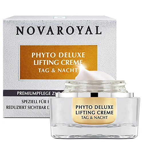 NOVAROYAL® Anti-Aging Creme für Frauen ab 50 | Phyto Deluxe Lifting Gesichtscreme mit Anti Age Wirkung | Tages- und Nachtcreme 50ml von NOVAROYAL