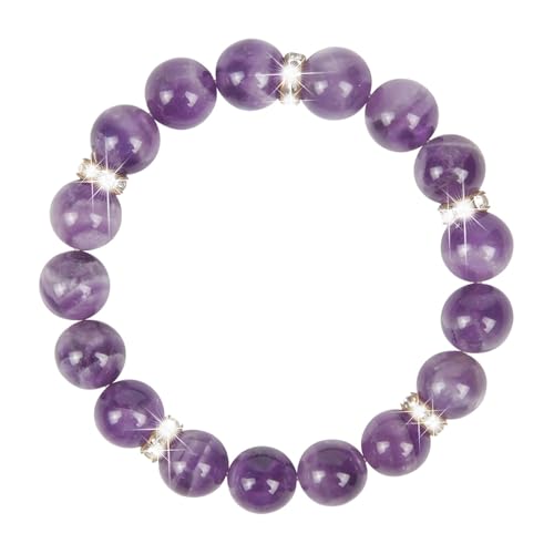 Novastra Kristallarmband for Damen, 10 Mm Rund, Handgefertigt, Dehnbares Perlenarmband, Edelsteinarmband Zur Steigerung Der Kreativität, Geschenke for Geburtstag, Weihnachten, Valentinstag, Muttertag Novastra Kristallarmband for Damen, 10 Mm Rund, Handgefertigt, Dehnbares Perlenarmband, Edelsteinarmband Zur Steigerung Der Kreativität, Geschenke for Geburtstag, Weihnachten, Valentinstag, Muttertag von Novastra