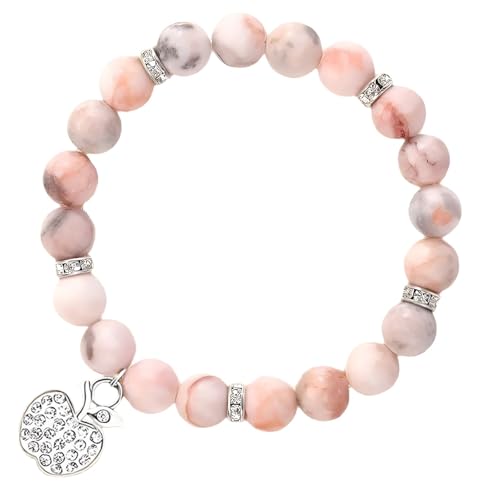 Novastra Lehrergeschenk-Armband for Frauen, Stretch-Armbänder Mit Perlen Und Steinen Und Grußkarte, Dankesgeschenke for Lehrer, Bedeutungsvolle Geschenke Zu Weihnachten, Dankesgeschenke For Lehrer von Novastra