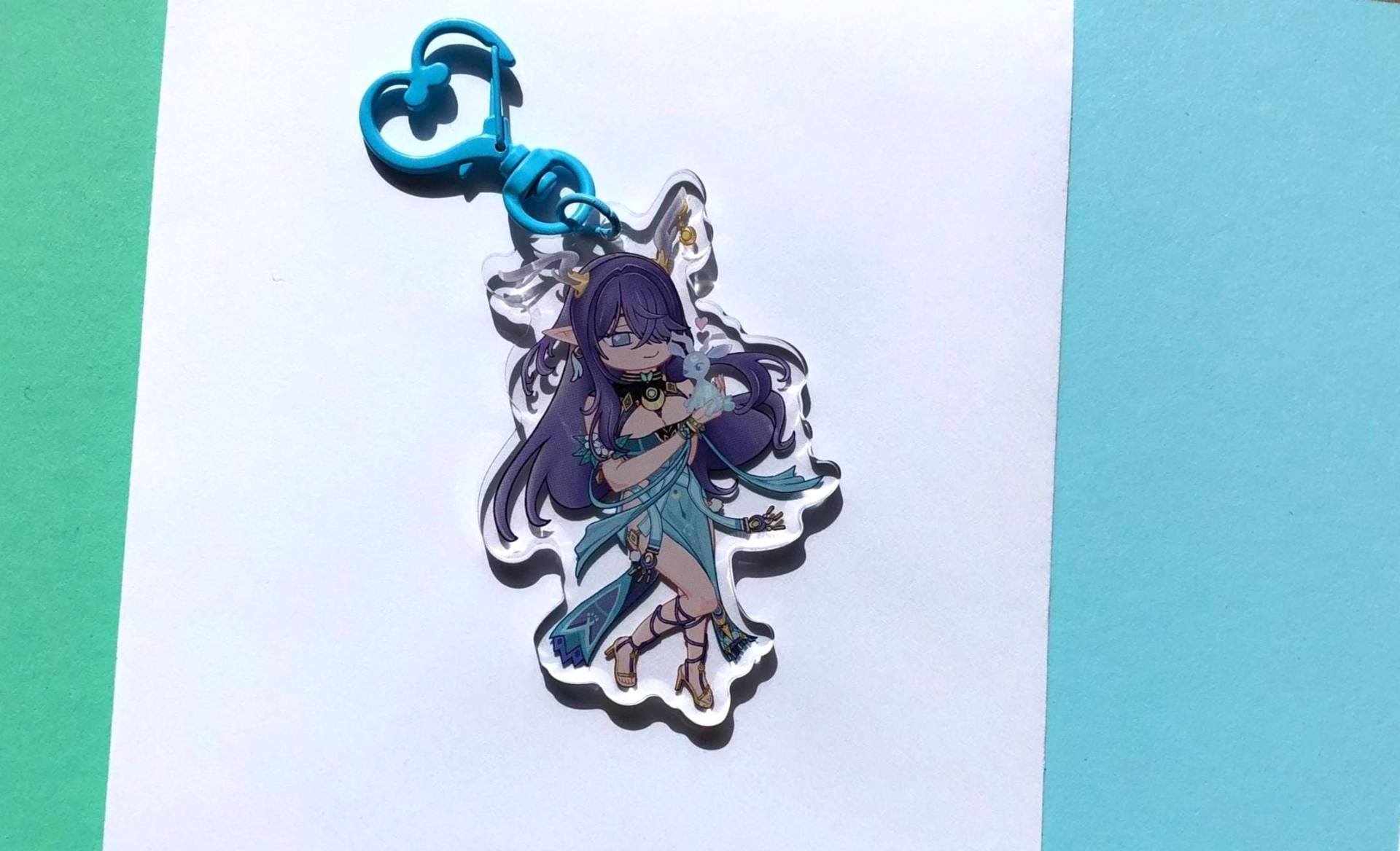 Lauma Schlüsselanhänger Genshin Auswirkungen - Zuhause Kreativ Bunt Niedlich Hübsche Schön Cool Kawaii Chibi Geschenk Lauma Schlüsselanhänger Genshin Auswirkungen - Zuhause Kreativ Bunt Niedlich Hübsche Schön Cool Kawaii Chibi Geschenk von Novatachi