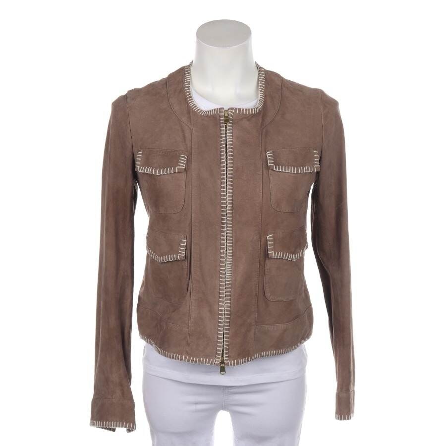 Nove Lederjacke 34 Braun von Nove