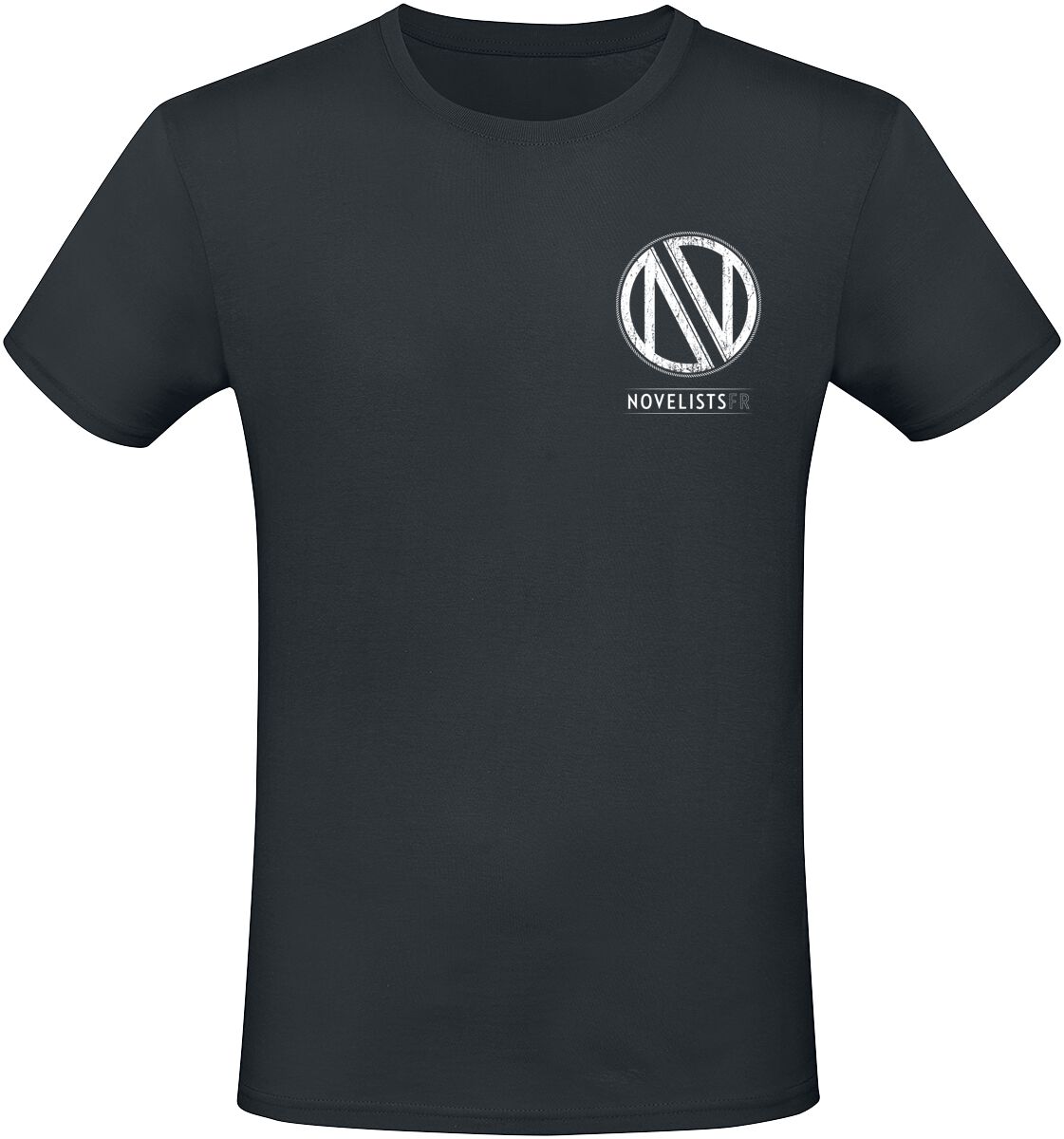 Novelists Logo T-Shirt schwarz in L von Novelists