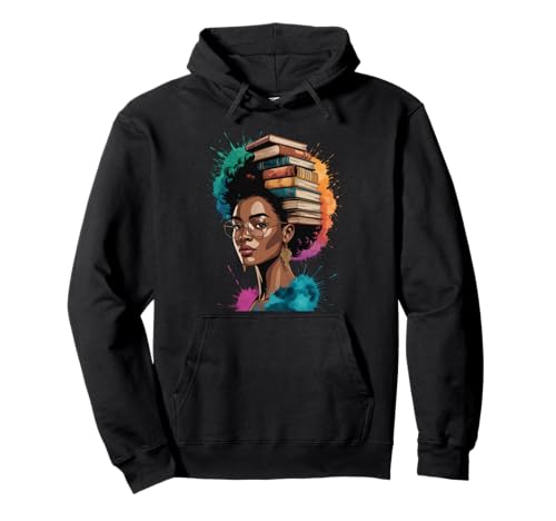 Lustige Buchkrone, Schwarze Königin, Weisheit, Macht, Afro-Kunst, Damen, Herren Pullover Hoodie Lustige Buchkrone, Schwarze Königin, Weisheit, Macht, Afro-Kunst, Damen, Herren Pullover Hoodie von Novelty Afro Intellectual Teacher Style Culture