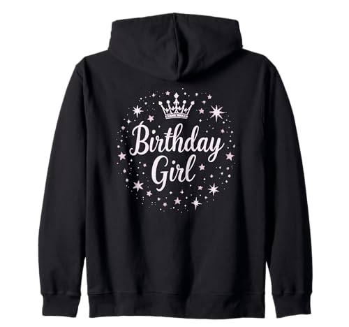 Niedliches Geburtstagskind Prinzessin Königin Frauen Mama Mutter Schwester Kapuzenjacke von Novelty Birthday Designs