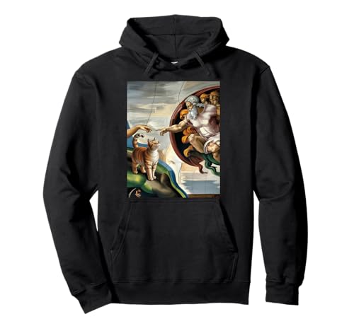 Katze lustig sarkastisch Witz Illustration Katzenliebhaber Männer Frauen Pullover Hoodie von Novelty Cat Sarcasm Fun Artist Graphic Pet