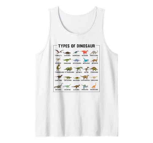 Lustige Sprucharten Dinosaurier Gag Dino Witz Kinder Männer Frauen Tank Top von Novelty Dinosaur Paleontologist Dinosaurs Graphics