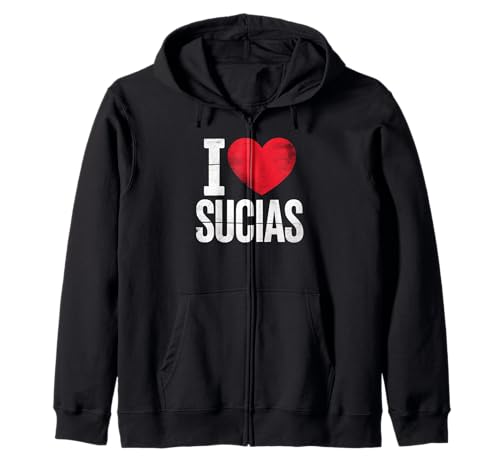 Lustig I Love Sucias Humor Spruch Spanisch Slang Frauen Männer Kapuzenjacke von Novelty Latino Expression Sarcastic Bold Husband