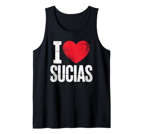 Lustig I Love Sucias Humor Spruch Spanisch Slang Frauen Männer Tank Top von Novelty Latino Expression Sarcastic Bold Husband