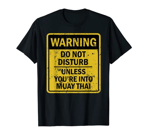 Lustiger Muay Thai Witz Meme für Männer und Frauen T-Shirt von Novelty Muay Thai Humor Merch