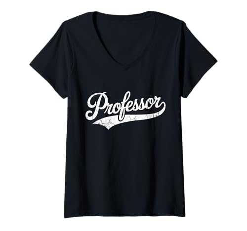 Damen Spruch Lehrer Retro Klassenzimmer Mathematik Wissenschaft Frauen Männer T-Shirt mit V-Ausschnitt Damen Spruch Lehrer Retro Klassenzimmer Mathematik Wissenschaft Frauen Männer T-Shirt mit V-Ausschnitt von Novelty Teacher School Scholar College Vintage