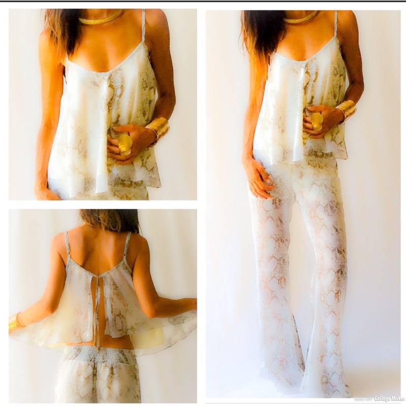 Ärmelloses Tier Print Cami Top, Boho Schlangenhaut Weiß, Grau, Camisole, Schräuzer Stil Ärmelloses Tier Print Cami Top, Boho Schlangenhaut Weiß, Grau, Camisole, Schräuzer Stil von NovemberBeach