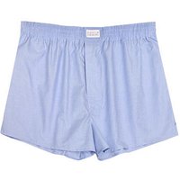 Novila Herren Boxershorts grau Reine Baumwolle unifarben von Novila