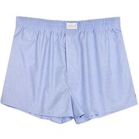 Novila Herren Boxershorts grau Baumwolle unifarben von Novila