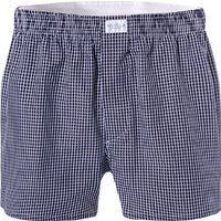 Novila Herren Boxershorts blau Baumwolle gemustert von Novila