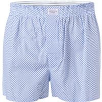 Novila Herren Boxershorts blau Baumwolle gemustert von Novila