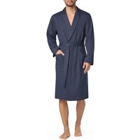 Novila Herren Hausmantel blau gemustert von Novila