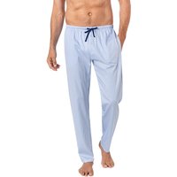 Novila Herren Pyjamahose blau Stoff gemustert Novila Herren Pyjamahose blau Stoff gemustert von Novila