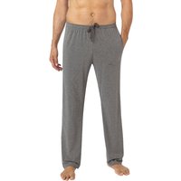 Novila Herren Pyjamahose grau Modal unifarben von Novila
