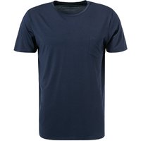 Novila Herren T-Shirt blau Modal von Novila