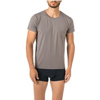 Novila Herren T-Shirt braun Modal von Novila